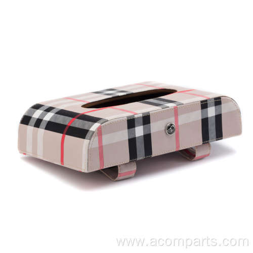 Car interior accessories multi color hanging tissue box